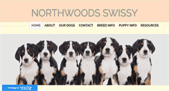 Desktop Screenshot of northwoodsswissy.com